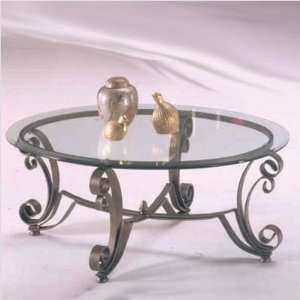  Bernards 9955 Sirocco Cocktail Table with Oval Top 
