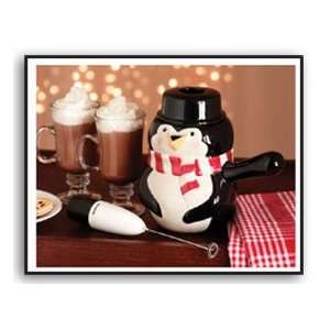  Penguin Automatic Hot Chocolate Pot