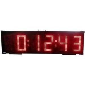  Race Clock Six digit Count Up Timer with 10 high digits 