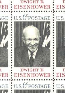 1969   DWIGHT D. EISENHOWER   #1383 Mint  MNH  Sheet  