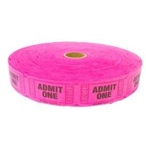  Admit One Tickets   Hot Pink
