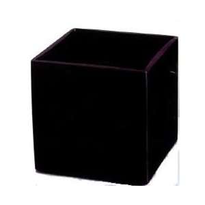  Black Cube Glass Vase 6x6x6 Arts, Crafts & Sewing