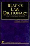 Blacks Law Dictionary with Pronunciations, (0314885366), Henry 