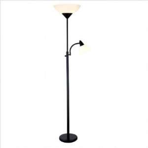  Adesso   7202 01   Piedmont Torchiere Floor Lamp with 
