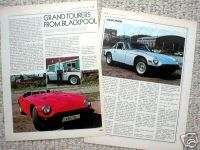 Old TVR Cars/Auto Article/Photo’s/Picture’s1600M/3000M  