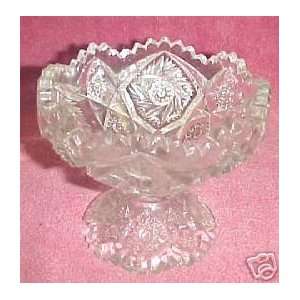  Vintage Pressed Glass Candy Dish 