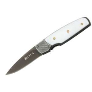  Columbia River Knife & Tool 7408 Black Standard Edge Mini 