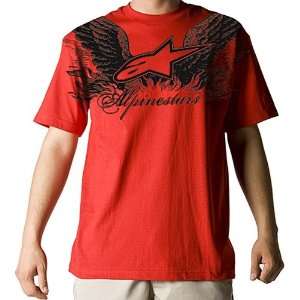  Alpinestars Sore T Shirt   X Large/Red Automotive