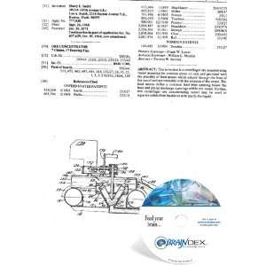  NEW Patent CD for ORE CONCENTRATOR 