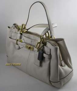 Coach Chelsea Leather Jayden E/W CarryAll 17811 Parchment NWT  