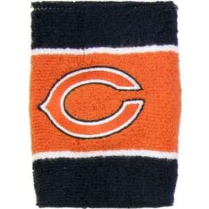  Chicago Bears Striped Wristbands