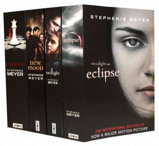 Stephenie Meyer TWILIGHT SAGA COLLECTION 4 BOOKS Set RRP £ 35.96