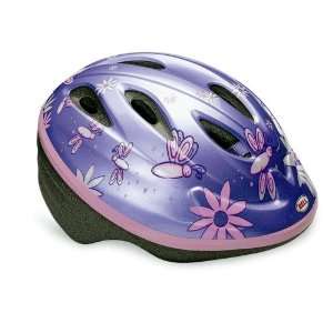 Bell Beamer Toddler Bicycle Helmet (Purple Daisy Bug)  