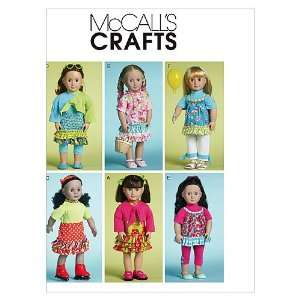  McCalls Patterns M6370 Doll Clothes for 18 Dolls, One 