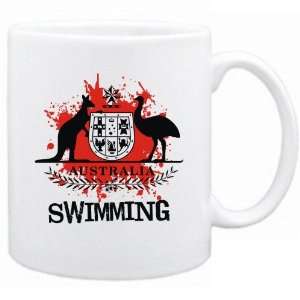  New  Australia Swimming / Blood  Mug Sports