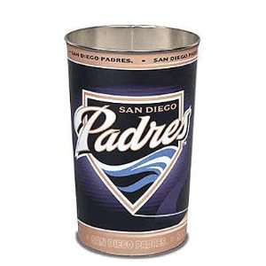  San Diego Padres MLB Tapered Wastebasket (15 Height 