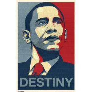  Barrack Obama/Destiny Speech Poster