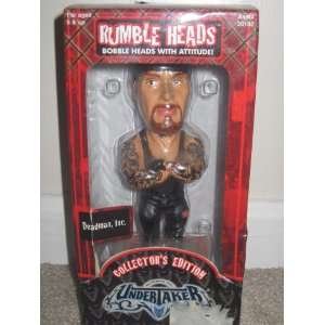  WWF Rumble Heads  Undertaker  Collectors Edition Bobble 