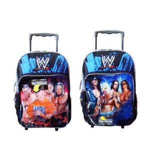 WWE World Wrestling Rolling Backpack (2 Designs in 1)   WWE Backpack 