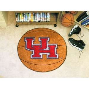   NCAA Houston Cougars Chromo Jet Printed Basketball Rug