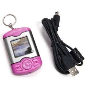  Digital Photo Frame Keychain (Pink) Electronics