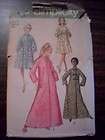 Vintage Simplicity Womens Robe Sewing Pattern #7362  