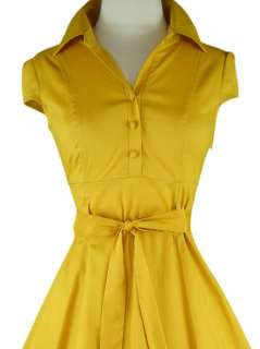 50s Style Ginger SODA FOUNTAIN Lucy PINUP Day Dress  