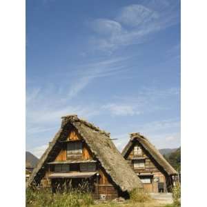  Gassho Zukuri Thatched Roof Houses, Shirakawa Go Village, Japan 