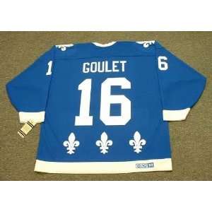 MICHEL GOULET Quebec Nordiques 1988 CCM Vintage Throwback Away Hockey 