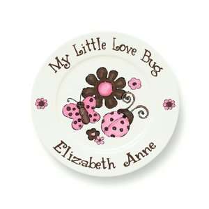 Little Love Bug Personalized Plate