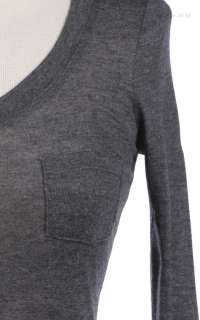 Basic Long Sleeve Round Neck Top with Chest Pocket VARIOUS COLOR and 