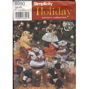 Simplicity Sewing Pattern 8990   Use to Make   Stuffed 8 Inch Mice and 