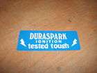 1979 1985 ford mustang duraspark dura spark ignition module decal