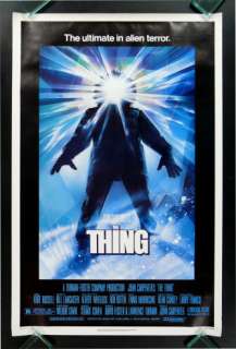 THE THING * 1SH ORIG MOVIE POSTER ROLLED 1982  