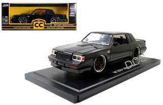 JADA 1987 BUICK GRAND NATIONAL BLACK 1/18 DIECAST CAR  