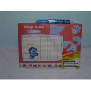  Nickelodeon Magnetic Chore Chart (Blues Clues) Office 