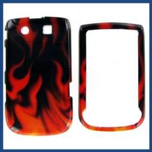  Blackberry 9800/9810 Torch Red Flame Protective Case 