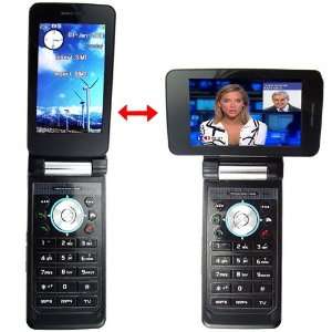  Clam and Swivel Cell Phone   Quad band International Phone 