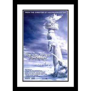  The Day After Tomorrow 20x26 Framed and Double Matted Movie 