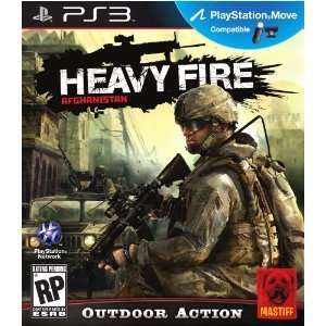 Heavy Fire Afghanistan (Playstation 3, PS3 Move Ready Video Game War 