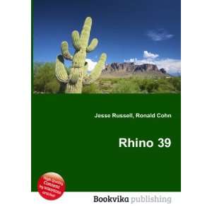  Rhino 39 Ronald Cohn Jesse Russell Books