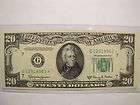 1950E Twenty Dollar Chicago Fed Star Note Better Series