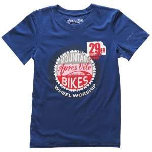  Wheel Worship Apres Velo Womens Bicycle T shirt 