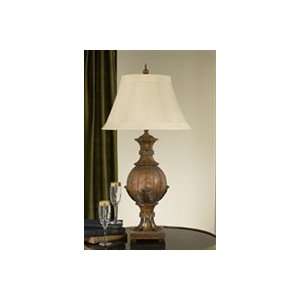  9516   Fireside Oak Table Lamp