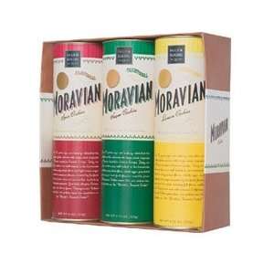 Moravian Classic Gift Pack   6 Large, Spice, Lemon, Sugar  