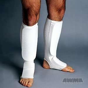  Proforce Cloth Shin Instep Guard White, Small Everything 