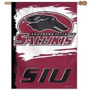 Southern Illinois Banner/vertical flag 27 x 37  Sports 
