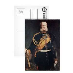  Kaiser Wilhelm I by Gottlieb Biermann   Postcard (Pack of 