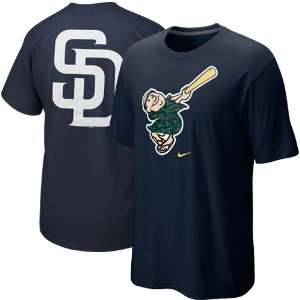  Nike San Diego Padres Navy Blue Local T shirt (XX Large 