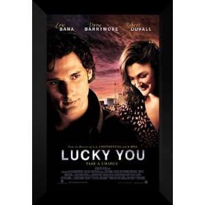  Lucky You 27x40 FRAMED Movie Poster   Style I   2007